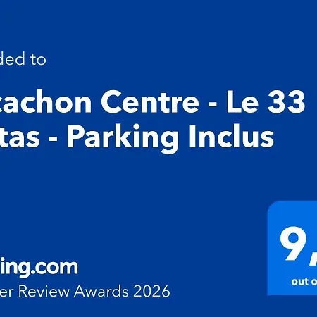 Centre - Le 33 Tartas - Parking Inclus Arcachón
