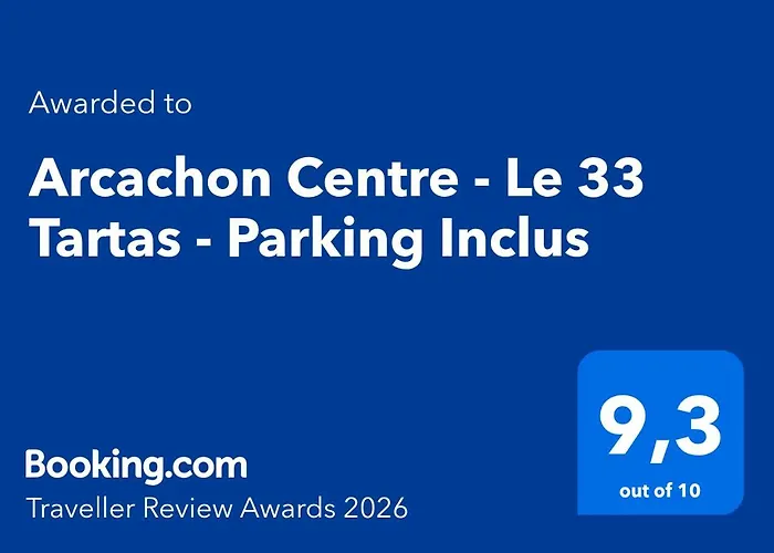 Centre - Le 33 Tartas - Parking Inclus Arcachón